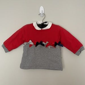 Pappa Ciccia Kids 2-Tone Padded Longsleeve Girls Size 2